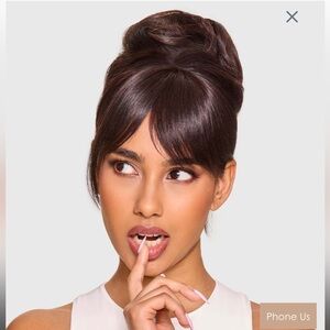 Beauty Works x Huda Barely There® Bangs.